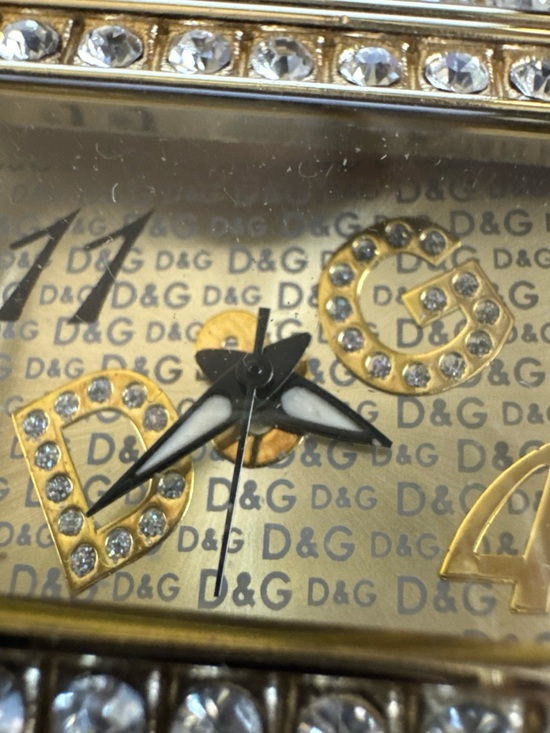 D&G Gold-tone Crystal Accent Bracelet Watch main image 5
